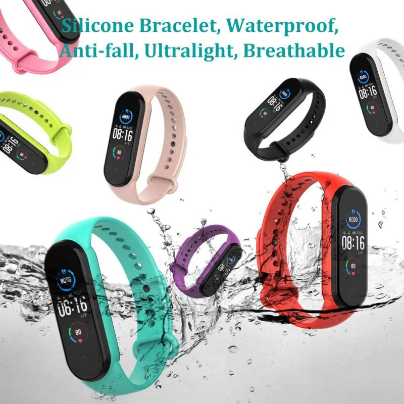 New Mi Band 5 and 6 Silicone Bracelet Great Quality