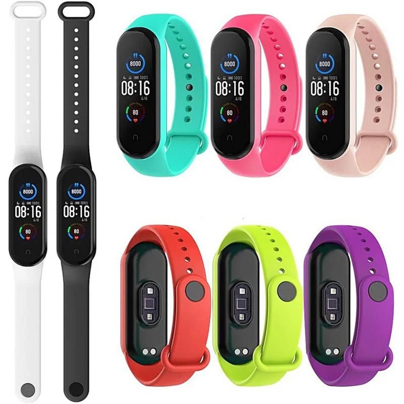 New Mi Band 5 and 6 Silicone Bracelet Great Quality